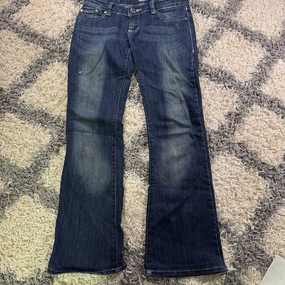 Rock & Republic Sz 28 Jeans Dark Wash Boot Cut Medium Rise Denim - Picture 1 of 11